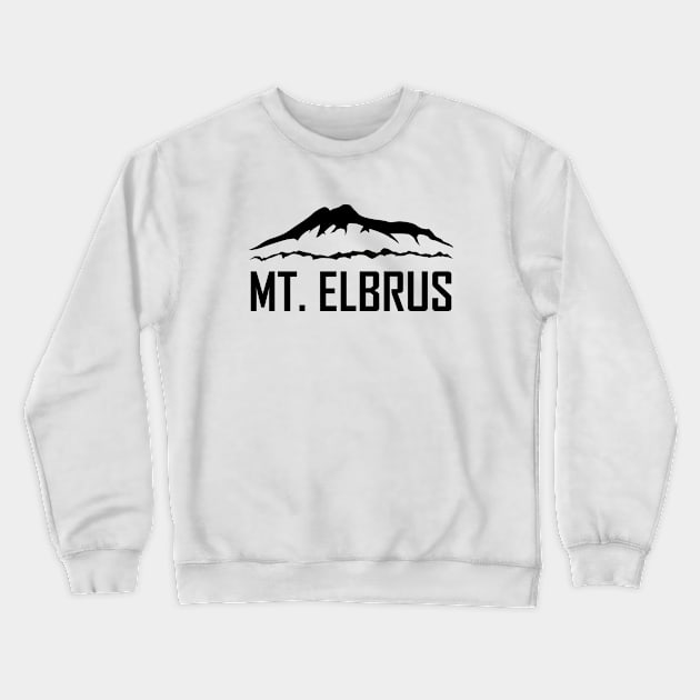 Russia - Mount Elbrus _032 Crewneck Sweatshirt by Tridaak